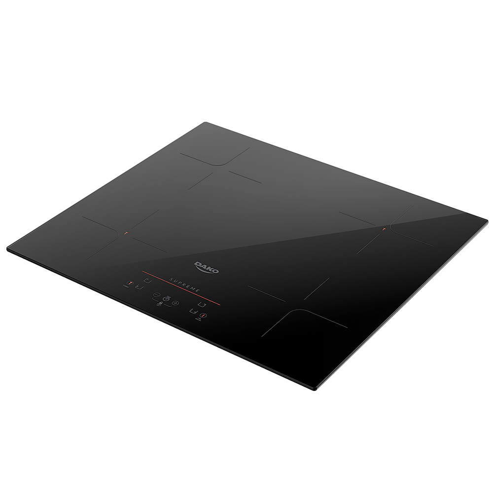 Cooktop por Indução Dako Supreme 4 Zonas com Trava de Segurança
