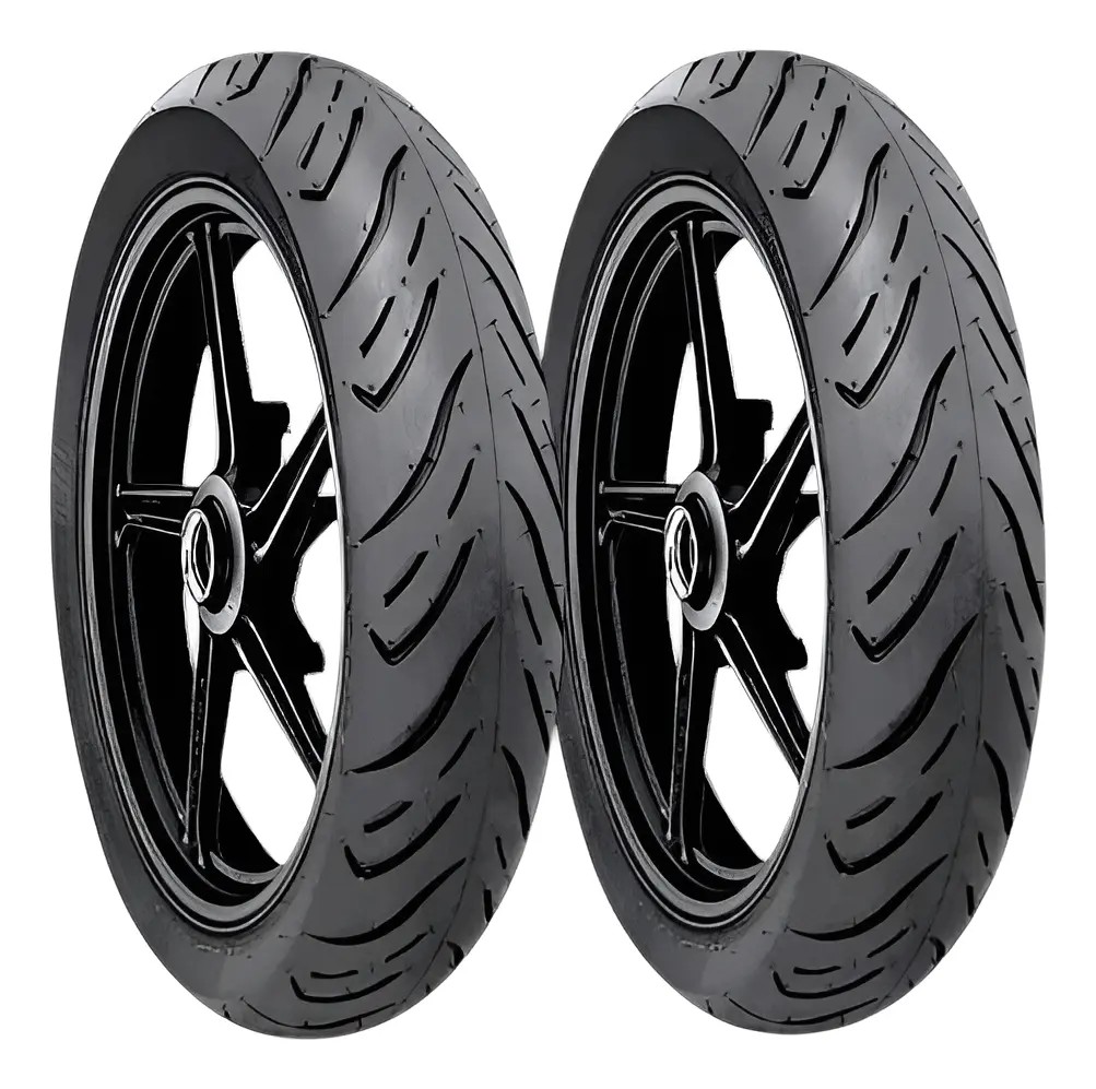 Pneu Technic 100/80-18 + 80/100-18 S/c Cg 160 Titan