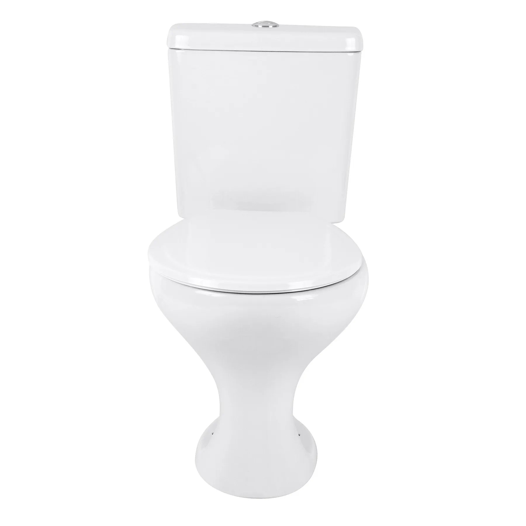 Kit Vaso Sanitário com Caixa Acoplada e Assento Branco Duplo Acionamento 3/6L Saída Vertical Saveiro Celite
