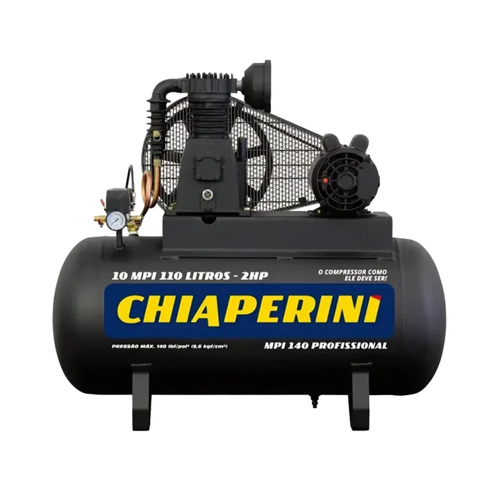 Compressor de Ar 110L 2HP Chiaperini 10 MPI