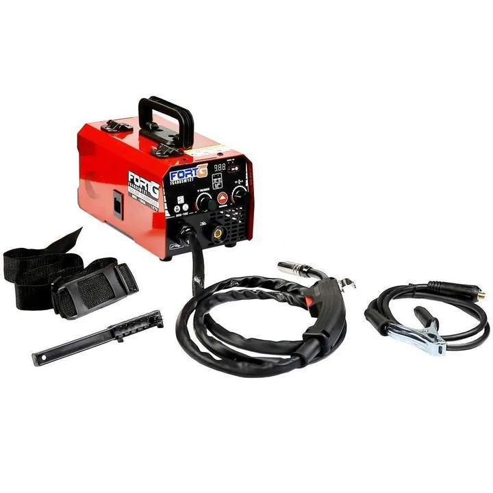 Máquina de Solda Inversora MIG sem Gás 100A Sem Escudo FORTGPRO-FG4005W127S