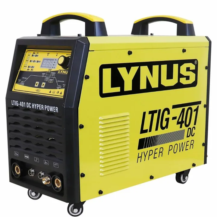 Máquina de Solda Inversora TIG/MMA Pulsada 400A 380V Trifásica LYNUS-LTIG-401 DC