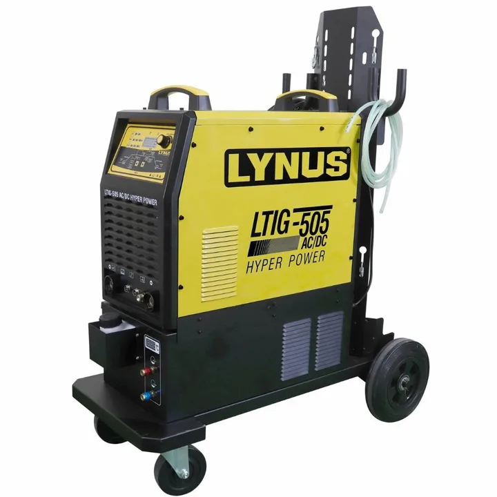 Máquina de Solda Inversora TIG/MMA Pulsada 500A 220/380V Trifásica LYNUS-LTIG -505HP AC-DC