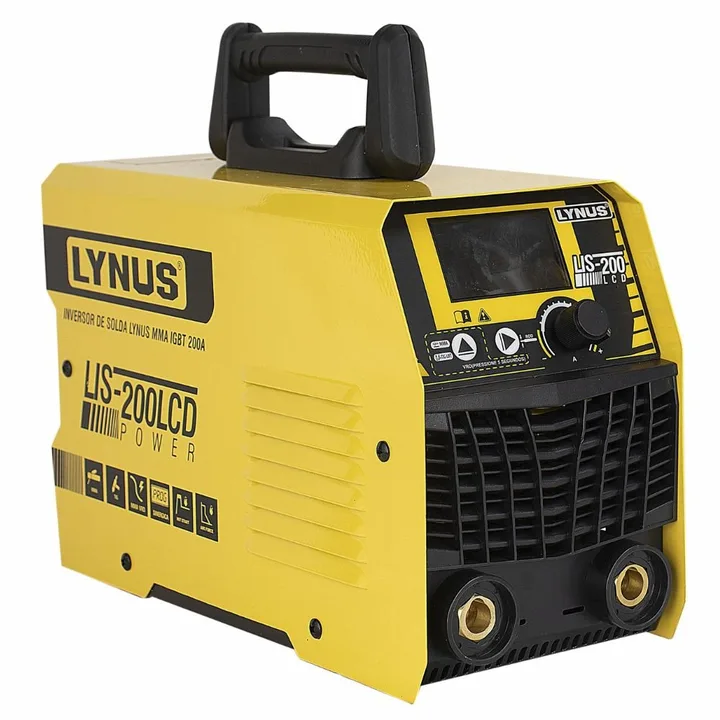 Máquina de Solda Inversora MMA/TIG Power Display LCD 200A LYNUS-LIS-200