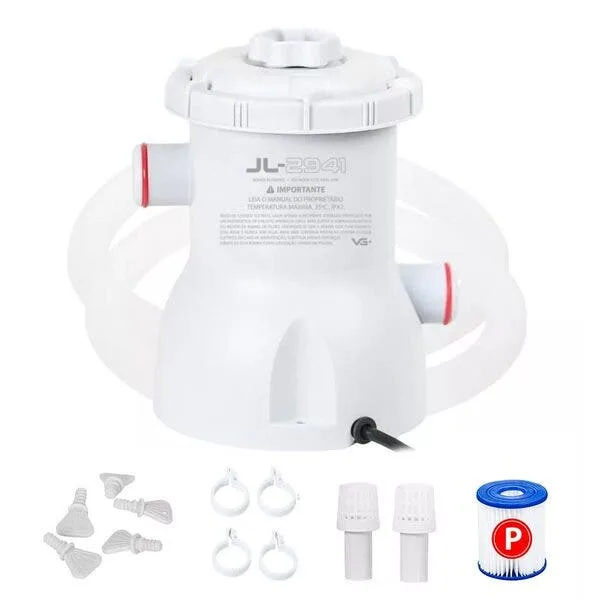 Bomba Filtrante 1250l/h Para Piscina Inflável Vg Plus