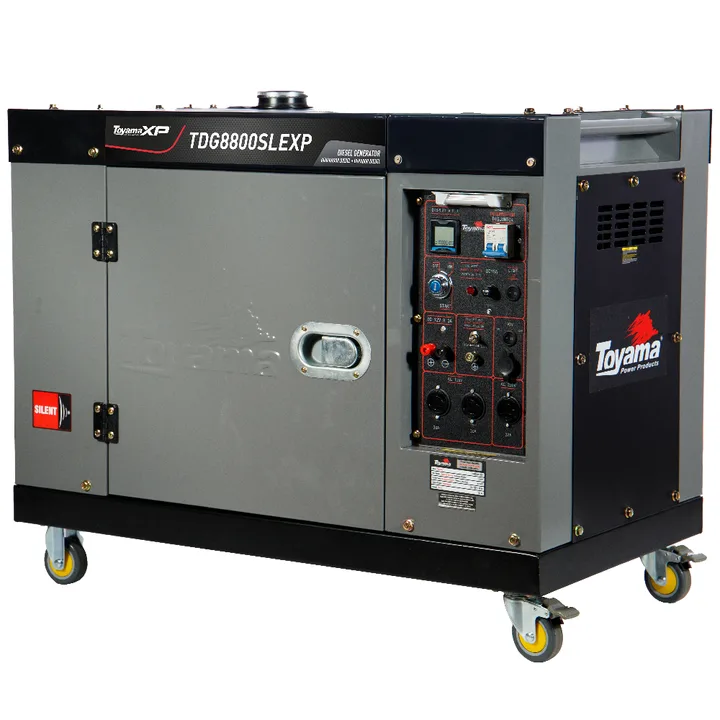 Gerador de Energia a Diesel 7,5 KVA TDG8800SLE3DXP TOYAMA-251-082
