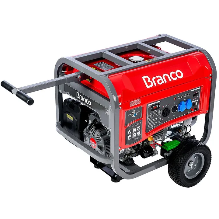 Gerador de Energia a Gasolina 19,5HP 13Kva com Partida Elétrica BRANCO-90317290