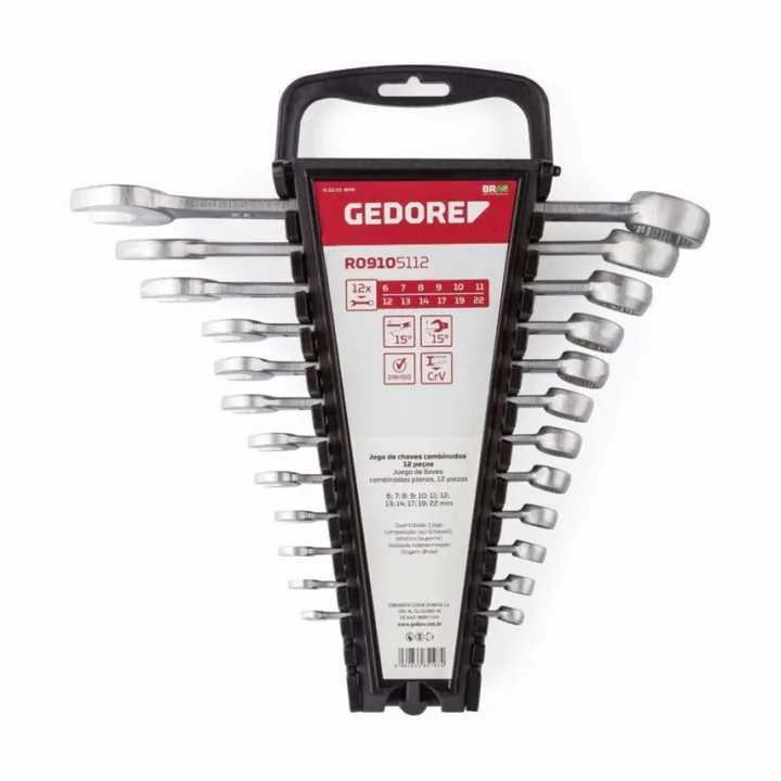 Jogo de Chave Combinada 265x260x77mm Gedore