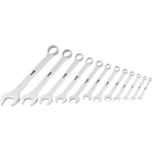 Jogo Chave Combinada 6-32mm Aço Carbono Com 12 Peças Estojo