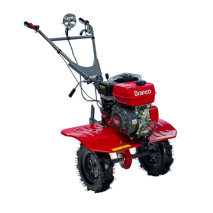 Motocultivador a Gasolina Branco BTTG-6.5 800 6,5CV Corte 800cm com Partida Manual Retrátil