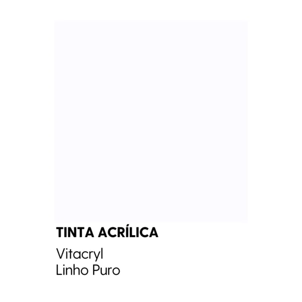 Tinta Emborrachada Acetinada Brancos - Linho Puro - 3 6 Lts