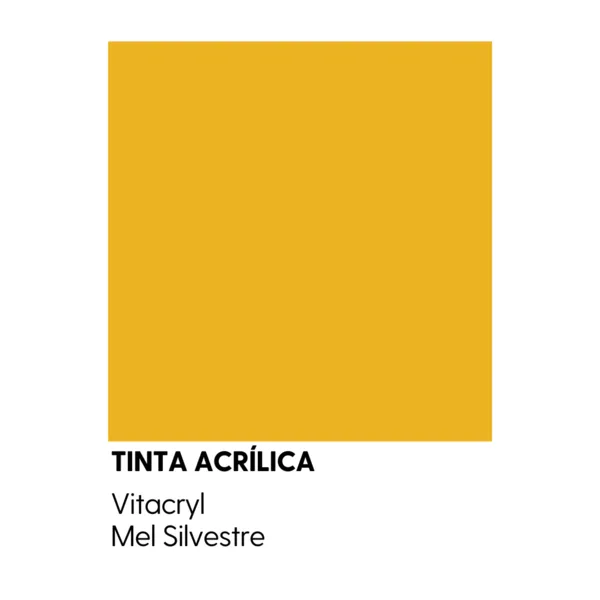 Tinta Emborrachada Acetinada Amarelos - Mel Silvestre - 3 6 Lts