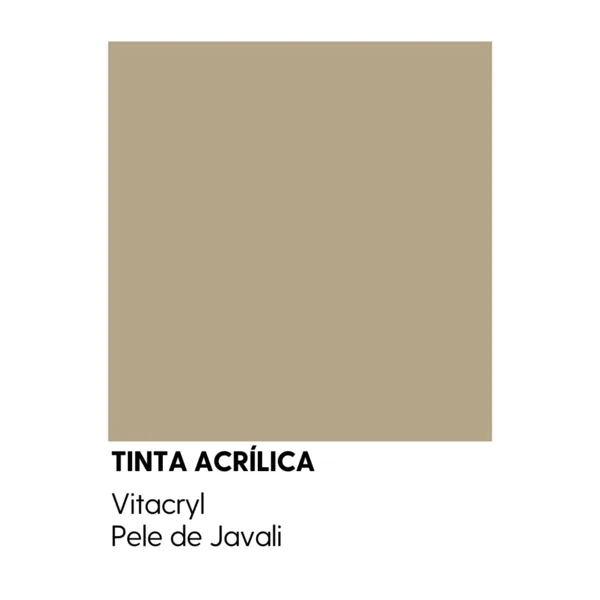 Tinta Emborrachada Acetinada Marrons - Pele De Javali - 3 6 Lts