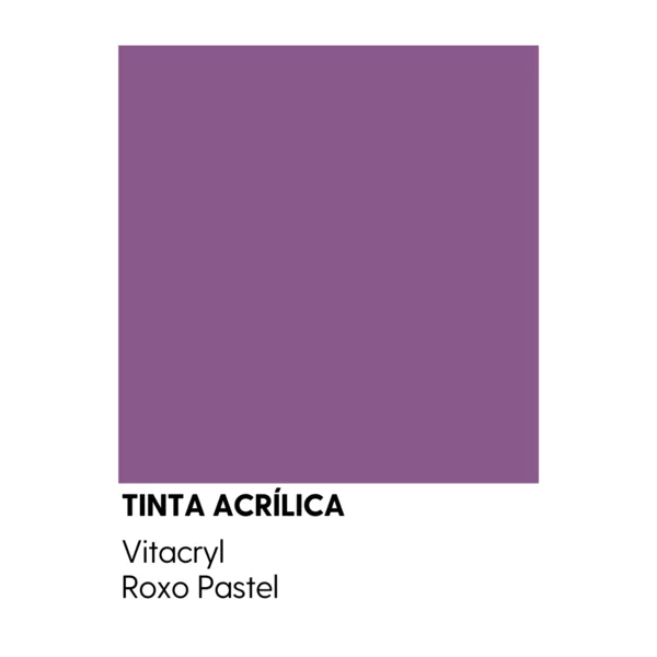 Tinta Emborrachada Acetinada Violetas - Roxo Pastel - 3 6 Lts