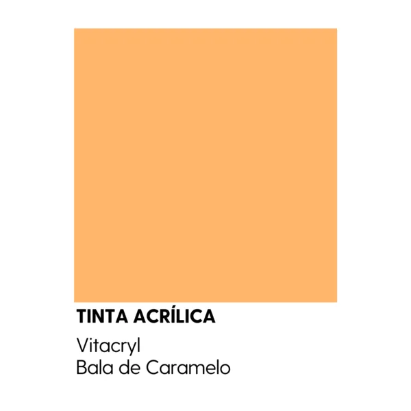Tinta Emborrachada Acetinada Laranjas - Bala De Caramelo - 3 6 Lts