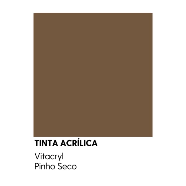 Tinta Emborrachada Acetinada Marrons - Pinho Seco - 3 6 Lts