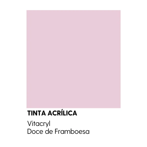 Tinta Emborrachada Acetinada Rosas - Doce De Framboesa - 3 6 Lts