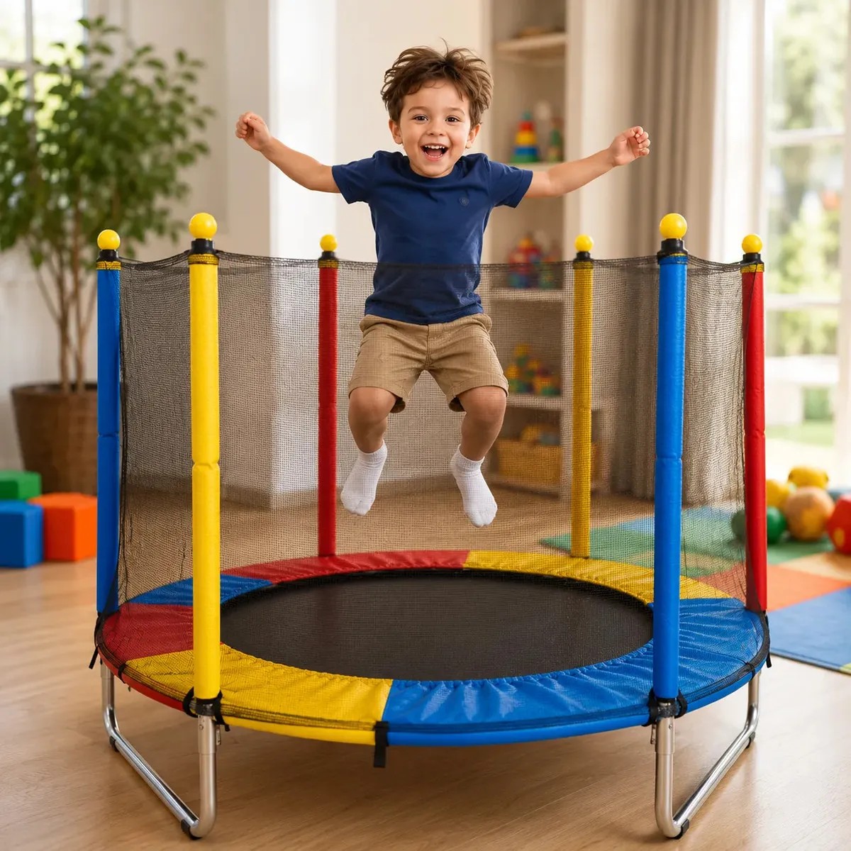 Cama Elástica Pula Pula Infantil Trampolim 1,4 Metros