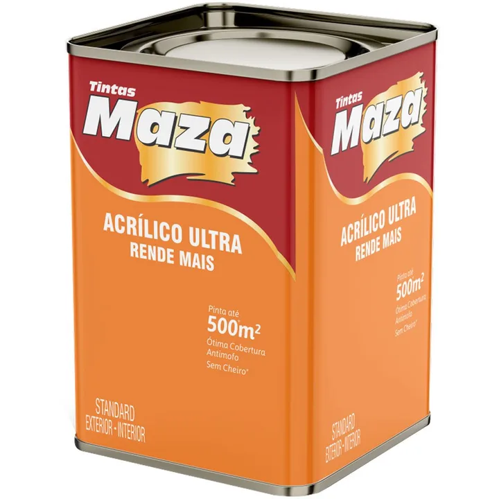 Tinta Acrílica Ultra Terracota Fosco 18L MAZA-491