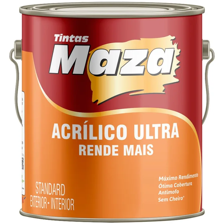 Tinta Acrílica Ultra Marrocos Fosco 3,6L MAZA-1215